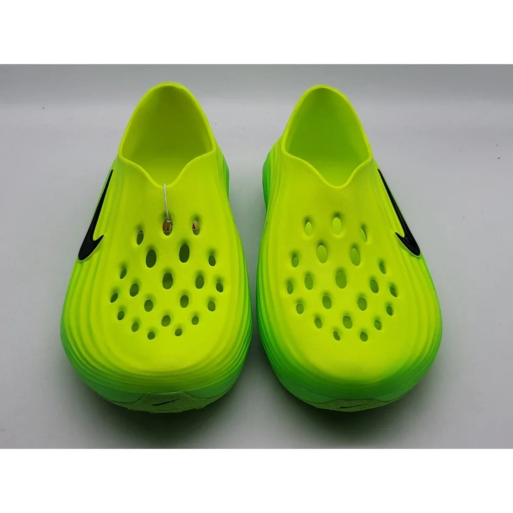 Nike ReactX‎ Rejuven8 Mens 9 Green Strike Black Volt Mules HV5060-300